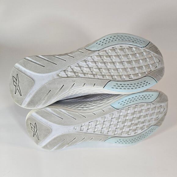 L Reebok Women's Flashfilm 3.0 Running Shoe Cold Grey/Glass Blue/White Size 6.5 - Picture 7 of 10